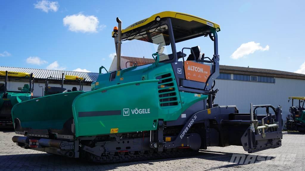 Vögele SUPER 1800-3I Asfalta klājēji