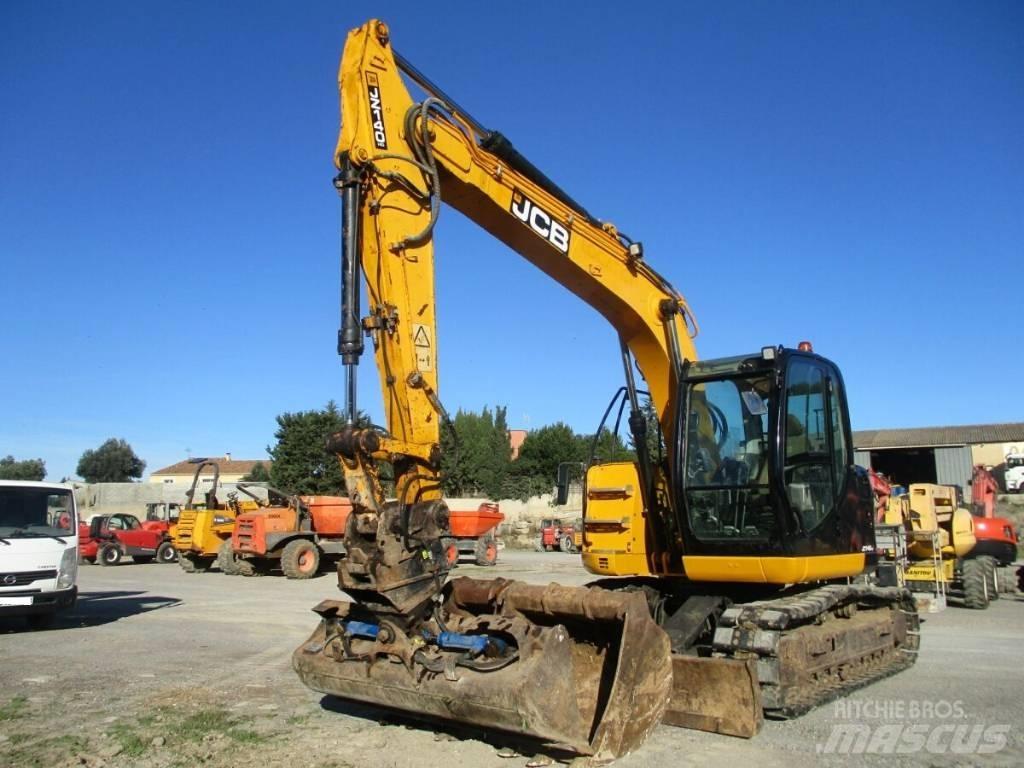 JCB JZ 140 D Kāpurķēžu ekskavatori