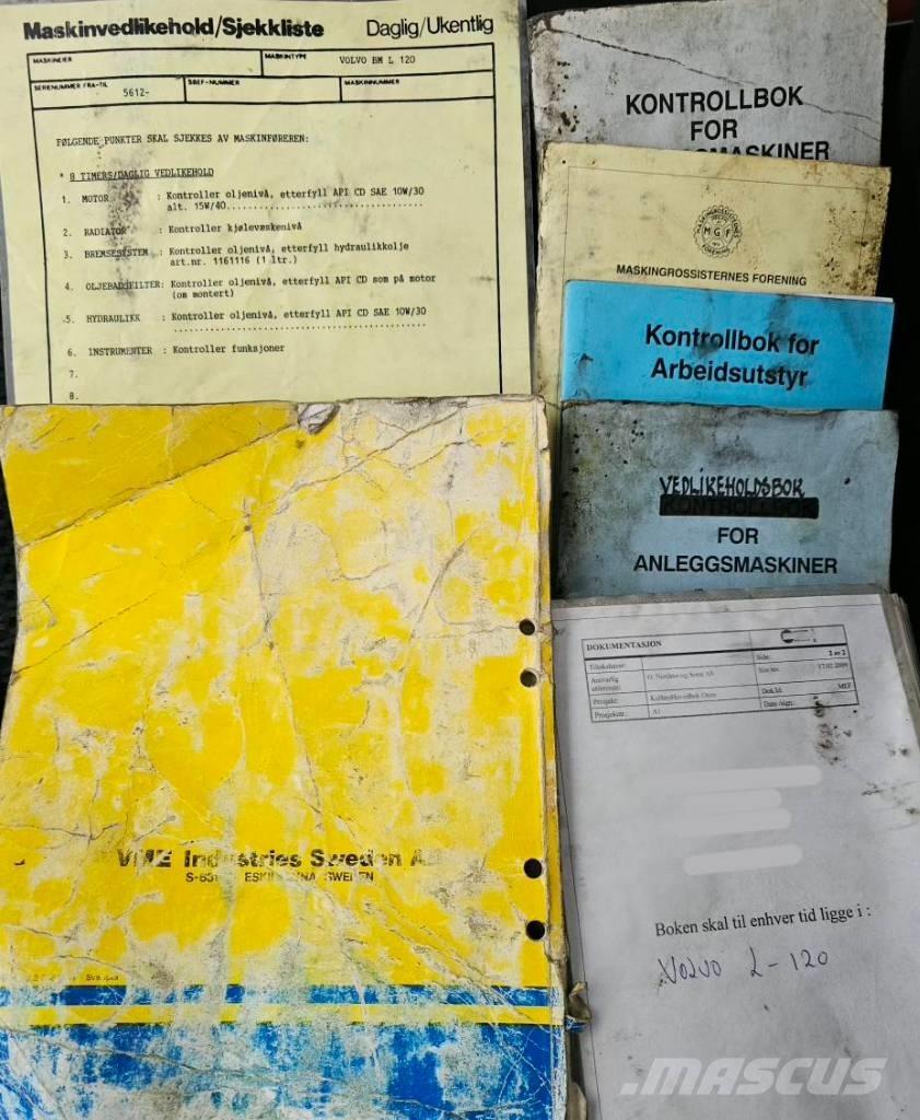 Volvo L 120 Iekrāvēji uz riteņiem