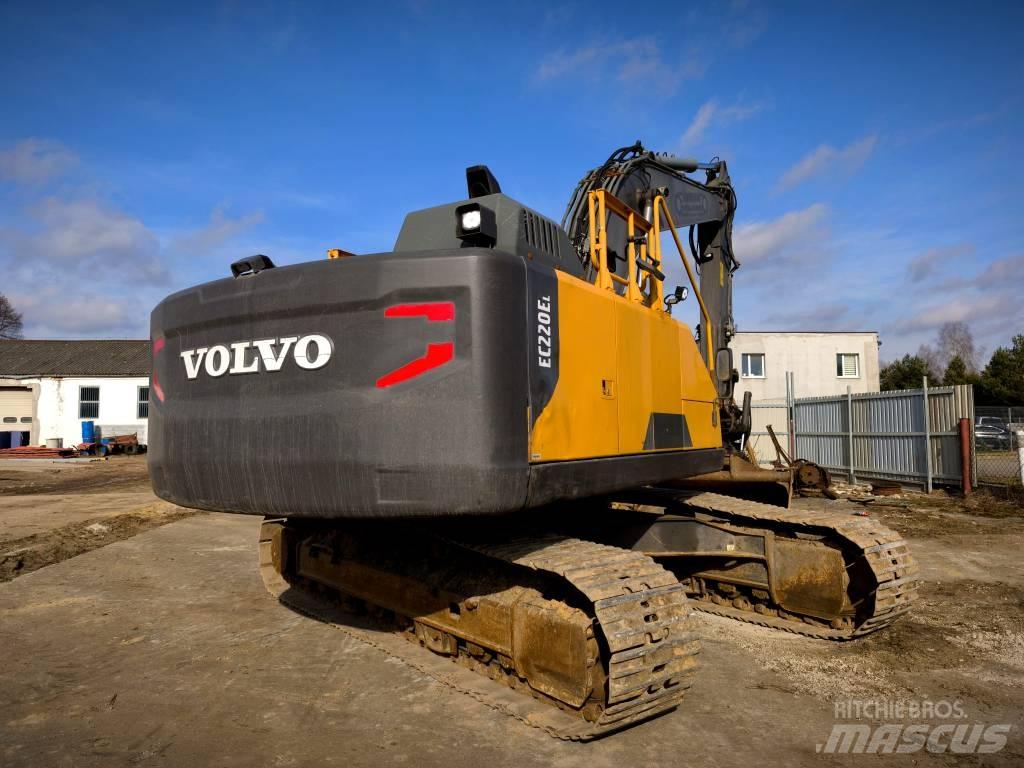 Volvo EC220EL Kāpurķēžu ekskavatori