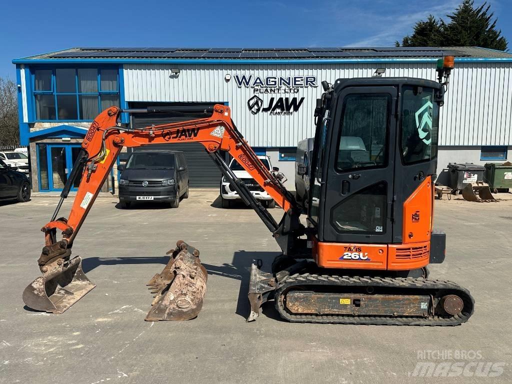 Hitachi ZX 26 U-6 Mini ekskavatori < 7 t