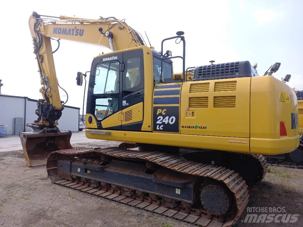 Komatsu PC 240 LC Kāpurķēžu ekskavatori