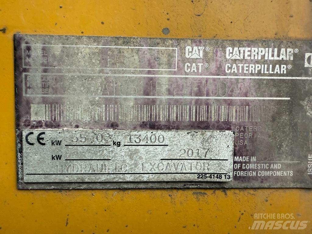 CAT 311 F LRR Kāpurķēžu ekskavatori