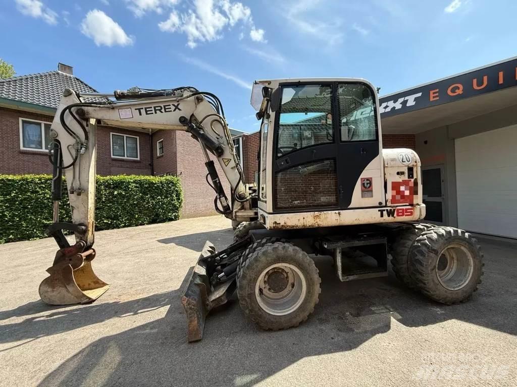Terex TW 85 Ekskavatori uz riteņiem