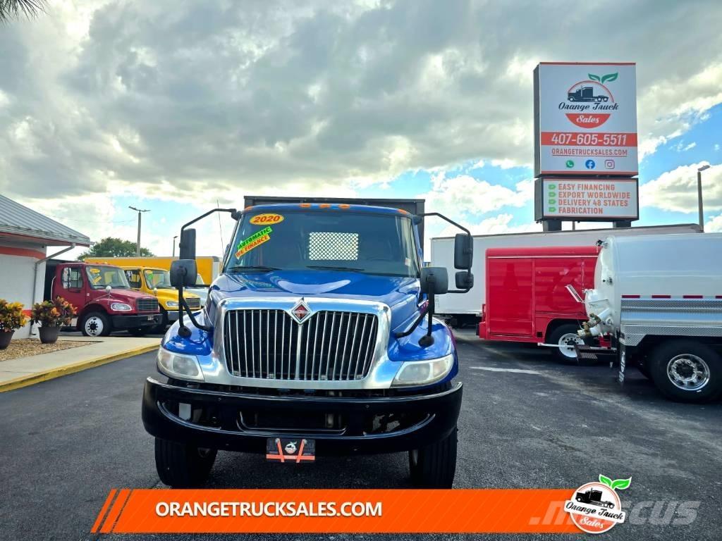 International MV607 Platformas/izkraušana no sāniem