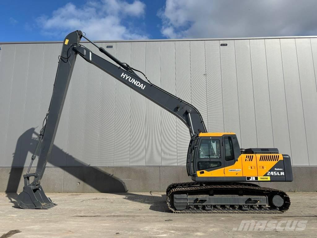 Hyundai R 245 LR Ekskavatori tālās sniedzamības darbiem
