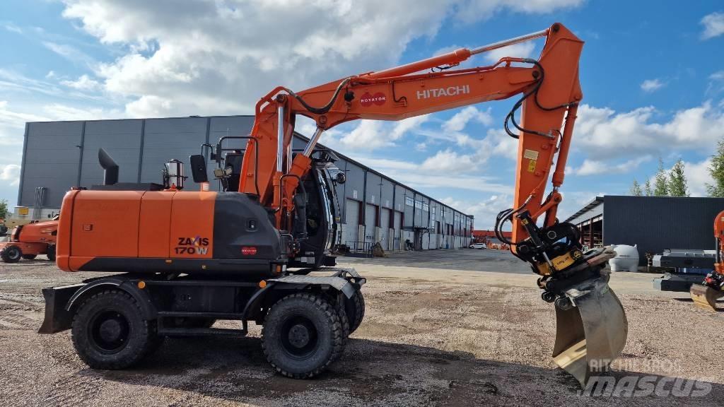 Hitachi ZX170W-5 2P Ekskavatori uz riteņiem
