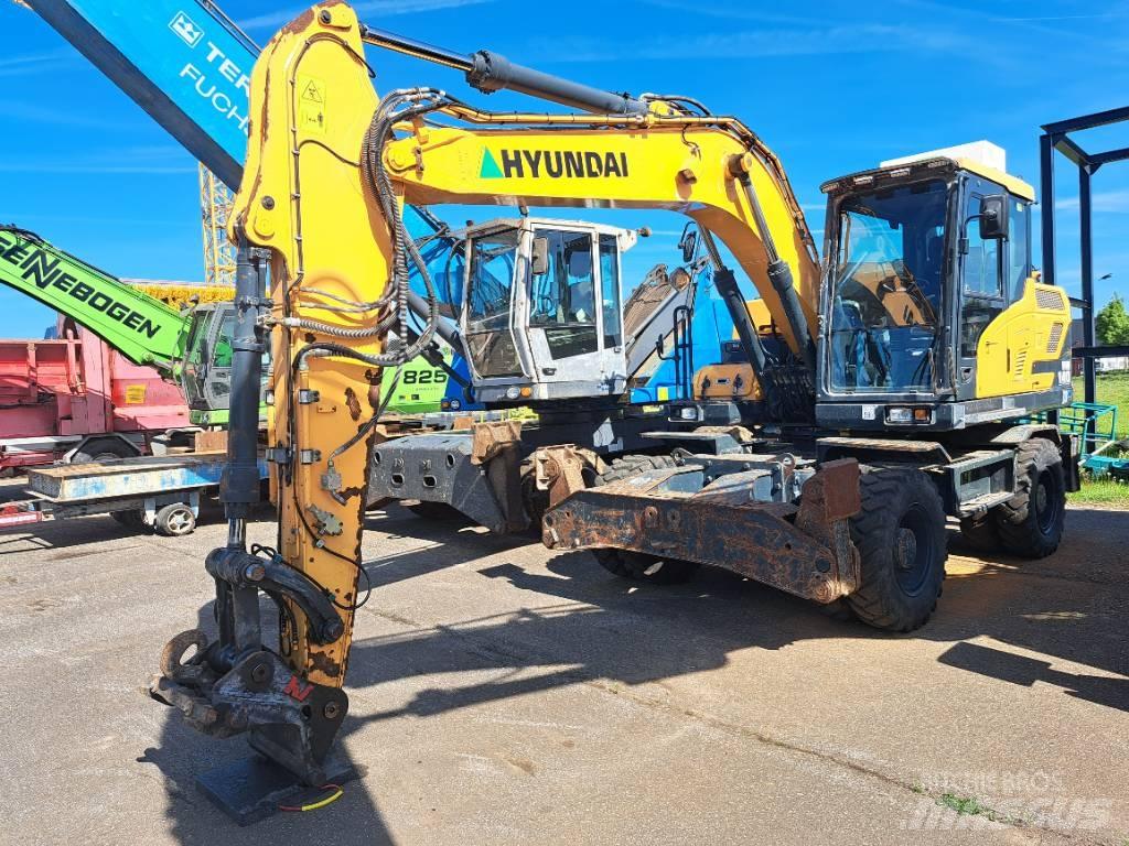 Hyundai HW140 Ekskavatori uz riteņiem