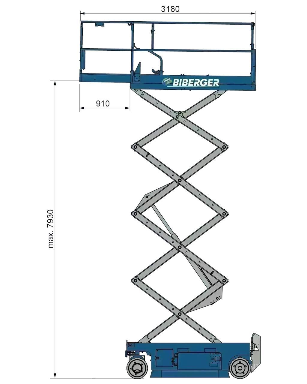 Genie GS 2632 Šķerveida pacēlāji