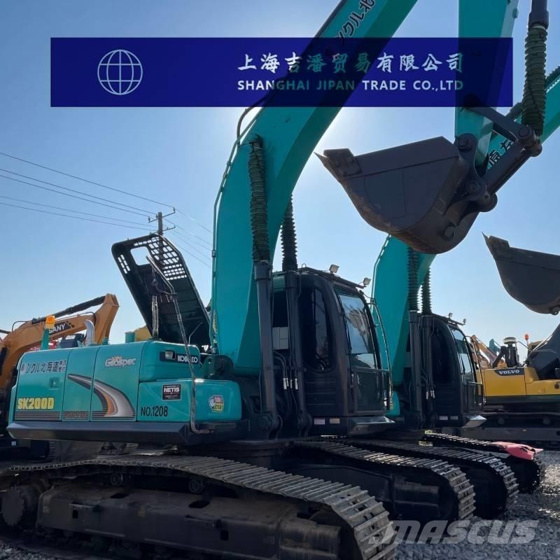 Kobelco SK 200 Kāpurķēžu ekskavatori