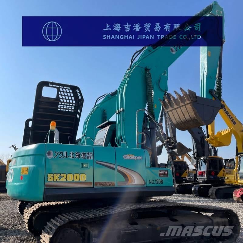 Kobelco SK 200 Kāpurķēžu ekskavatori