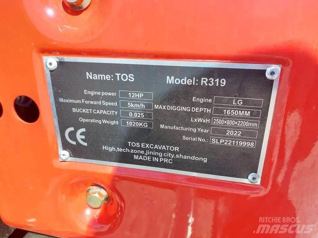 TOS R319 Mini ekskavatori < 7 t