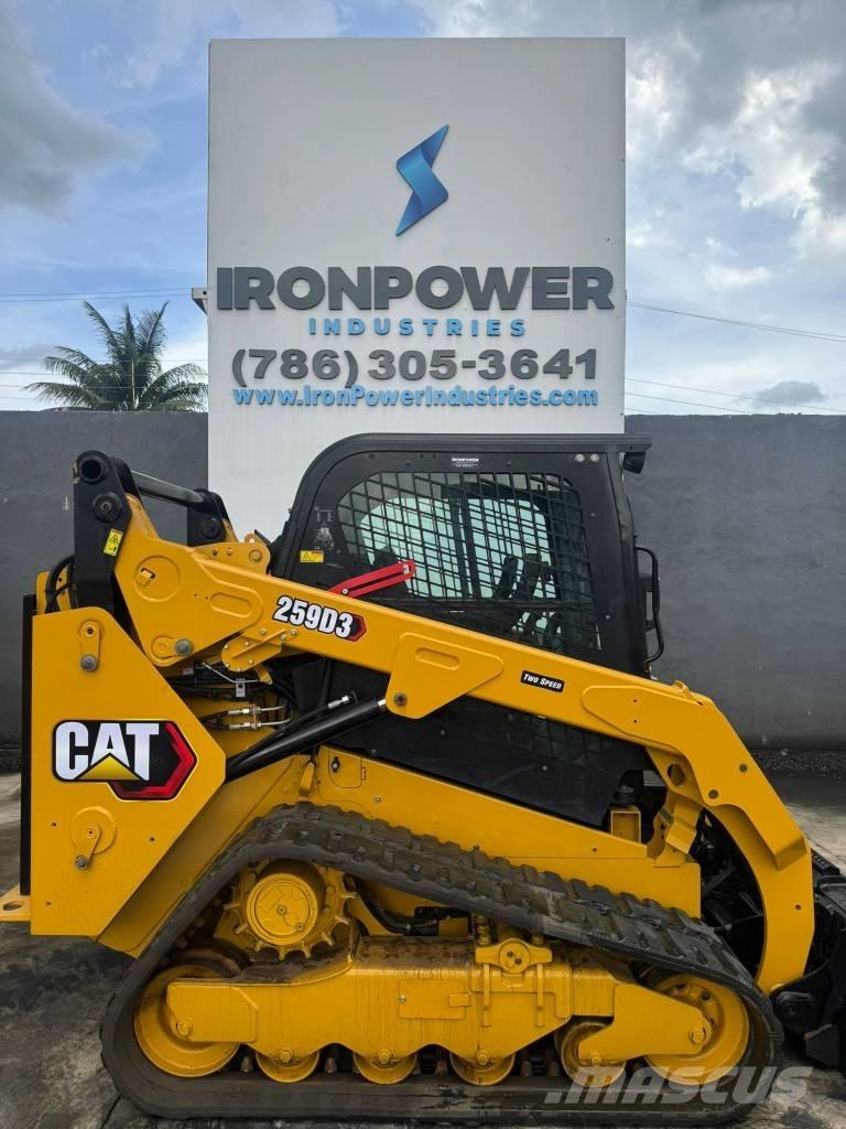 CAT 259 D3 Lietoti riteņu kompaktiekrāvēji