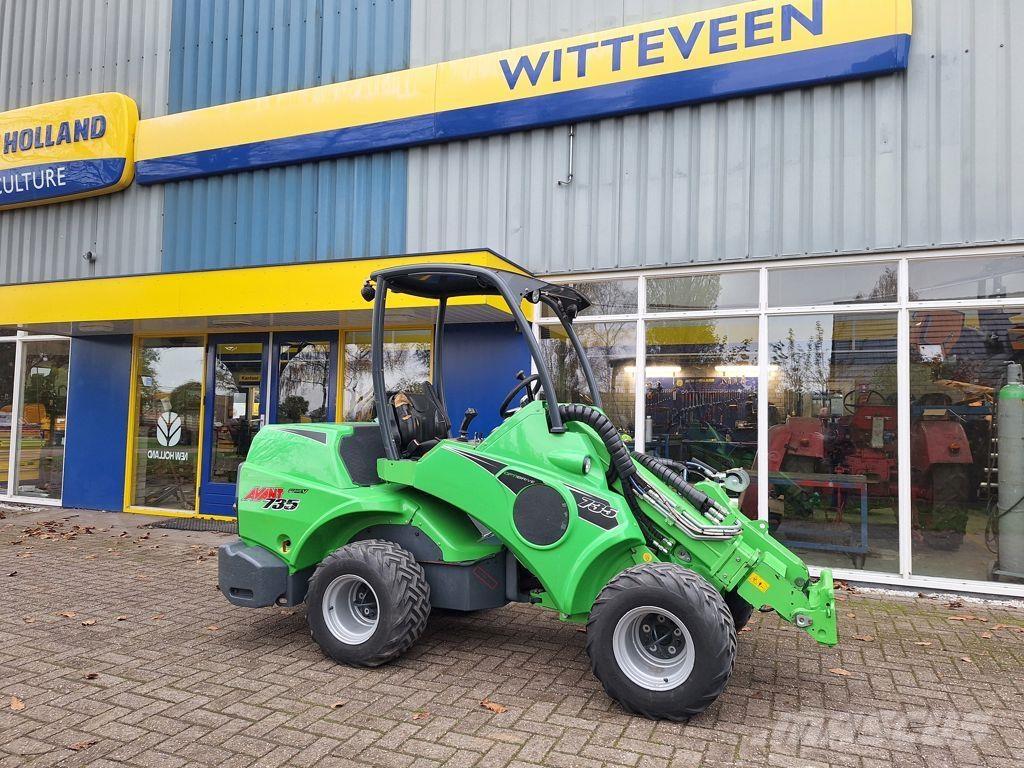 Avant 735 TDL Īpašie ekskavatori