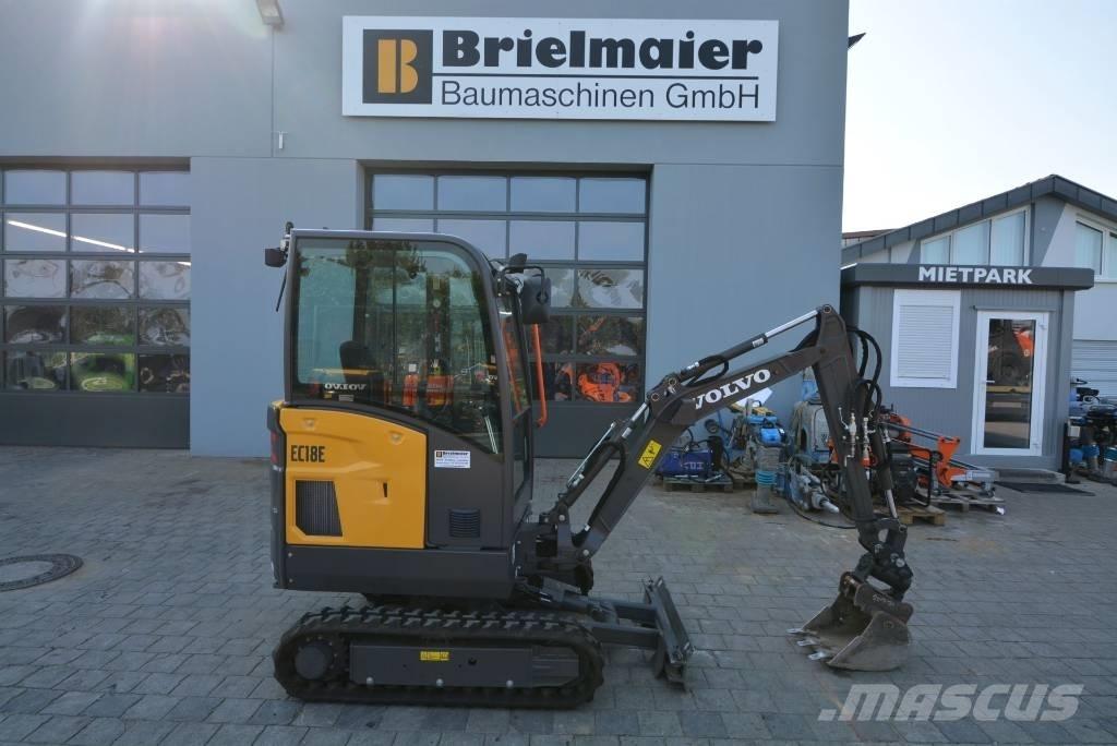 Volvo EC 18 E Mini ekskavatori < 7 t
