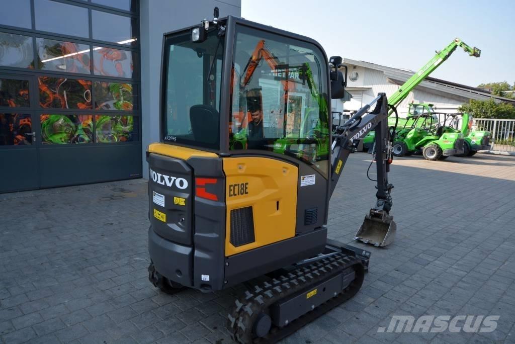 Volvo EC 18 E Mini ekskavatori < 7 t