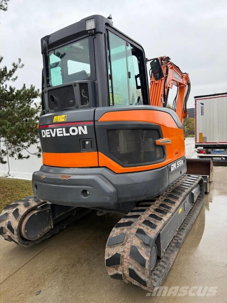 Doosan DX 55 RZ Kāpurķēžu ekskavatori