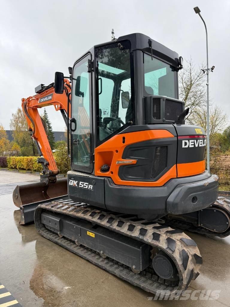 Doosan DX 55 RZ Kāpurķēžu ekskavatori