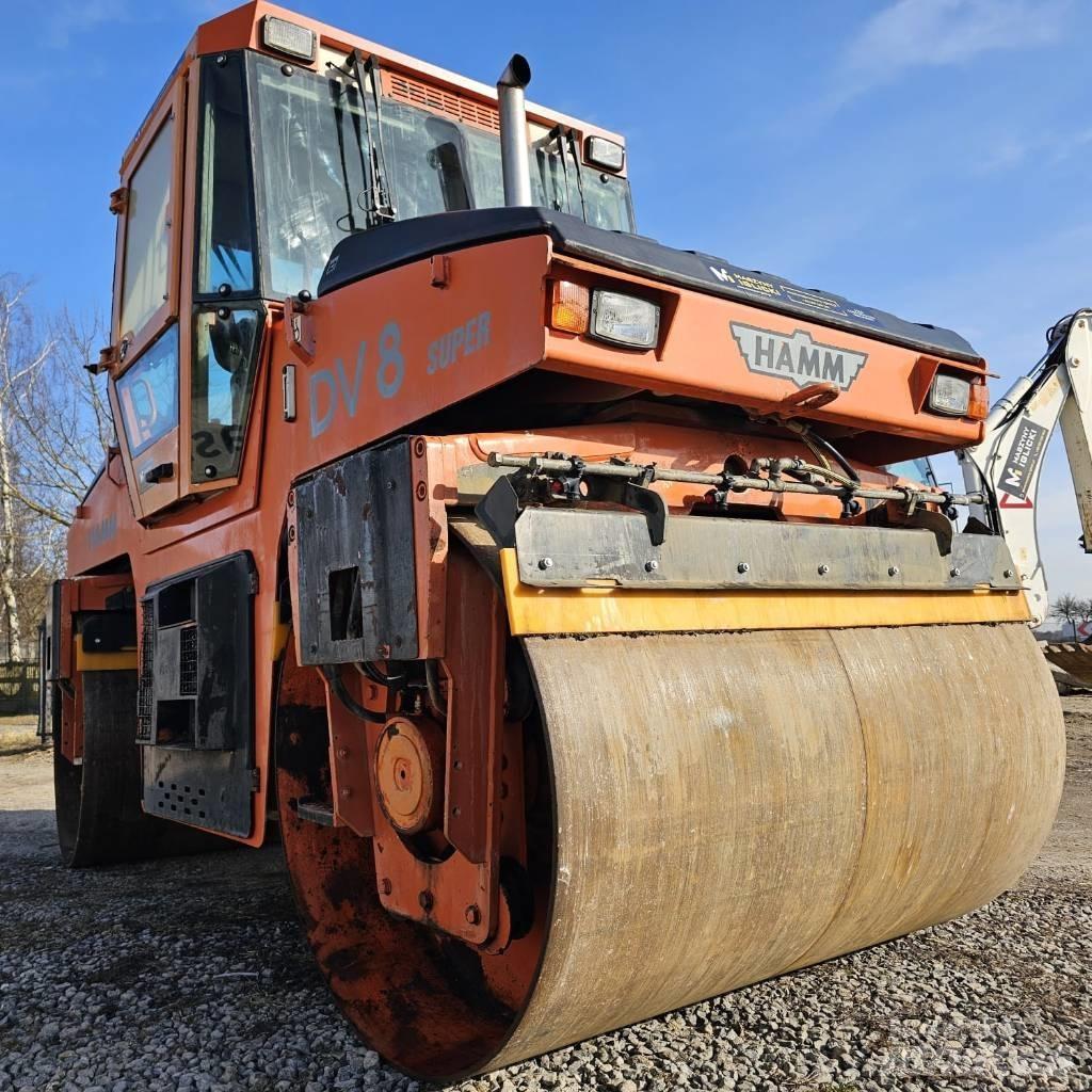 Hamm DV 8.42 Super Divvalču grunts veltņi