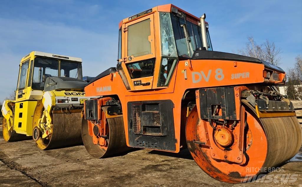 Hamm DV 8.42 Super Divvalču grunts veltņi