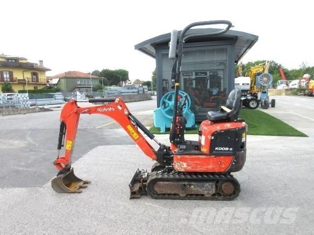 Kubota K 008-5 Mini ekskavatori < 7 t