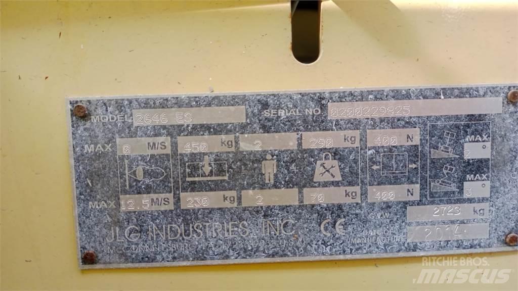 JLG 2646ES Šķerveida pacēlāji