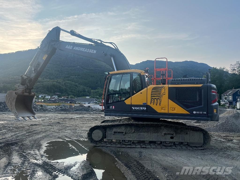 Volvo EC 250 EL Kāpurķēžu ekskavatori