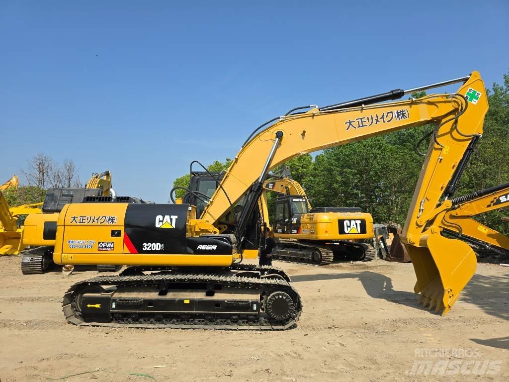 CAT 320D2 Kāpurķēžu ekskavatori