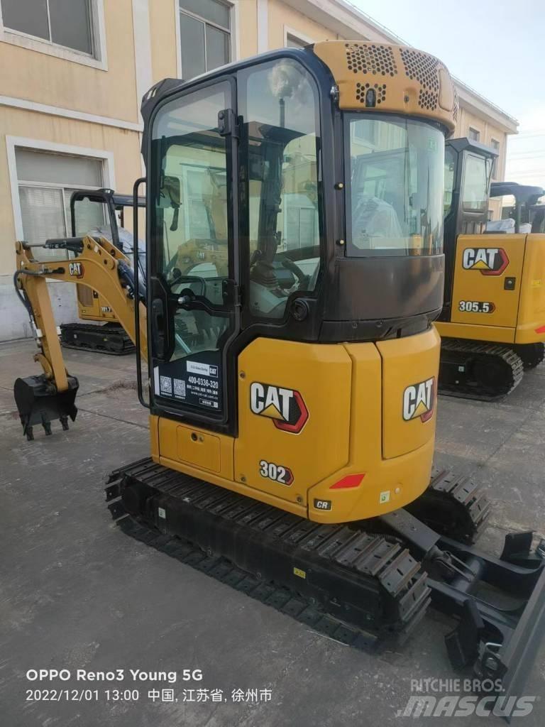 CAT 302 CR Ekskavatori uz riteņiem