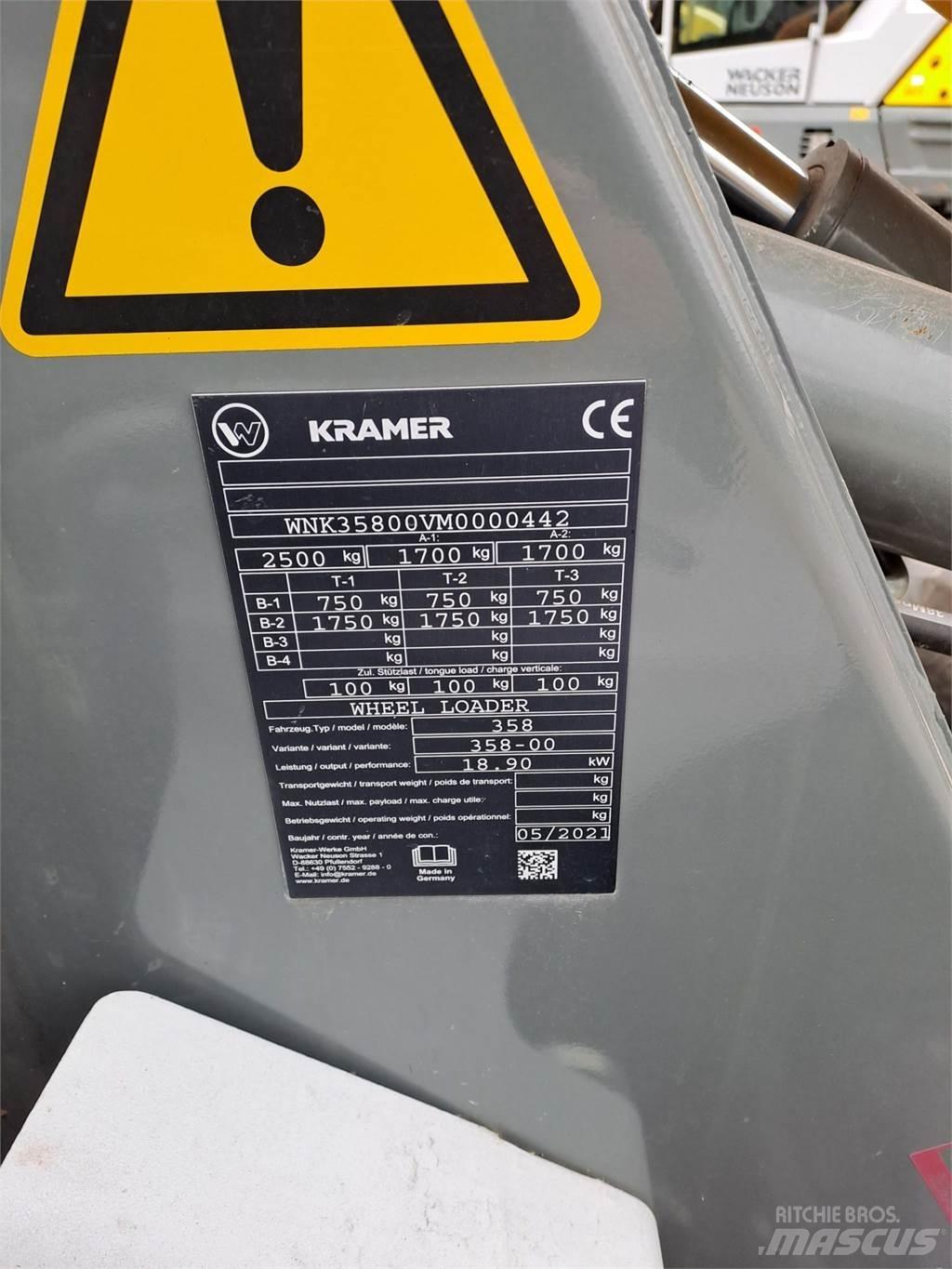 Kramer 5035 Iekrāvēji uz riteņiem