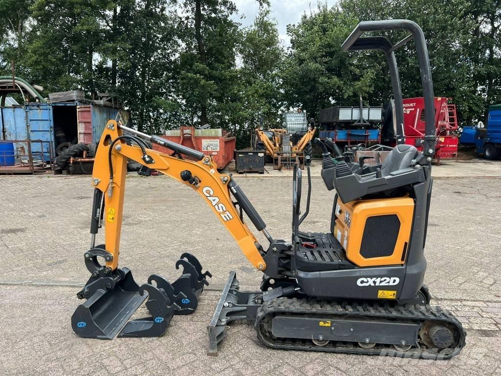 CASE CX 12 D Mini ekskavatori < 7 t