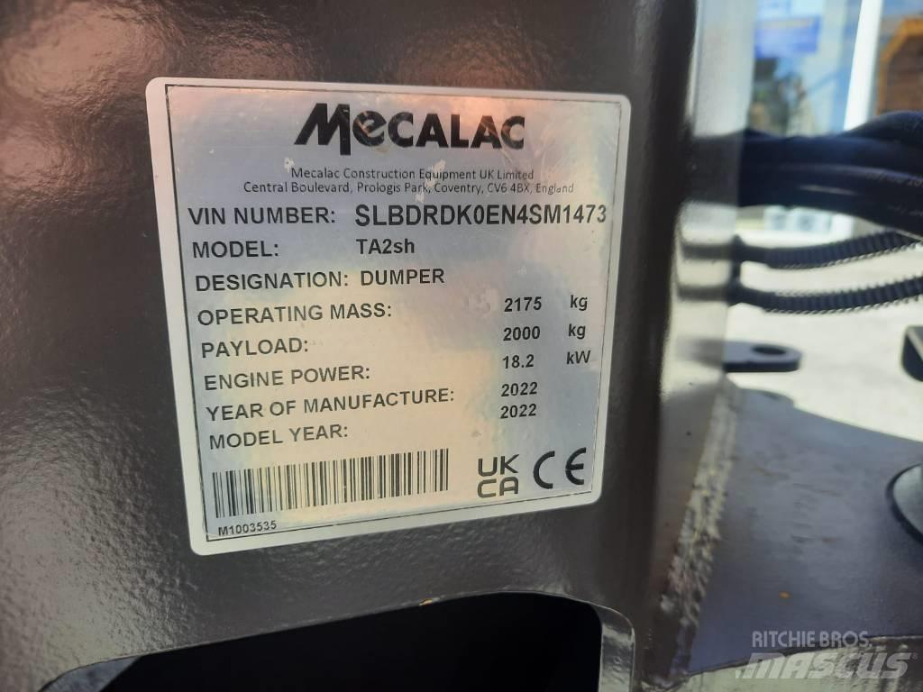 Mecalac TA2SH Mini pašizgāzēji
