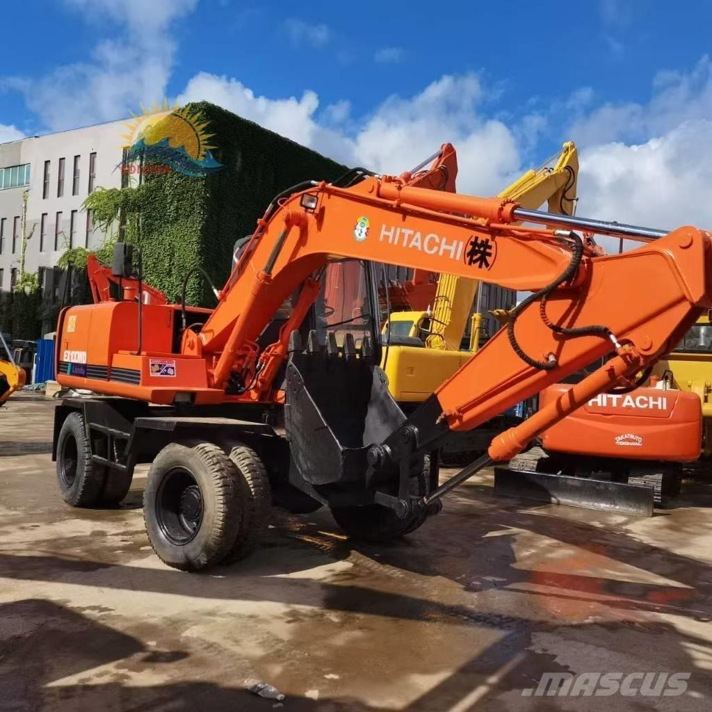 Hitachi EX 100 W D Ekskavatori uz riteņiem