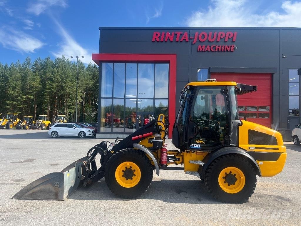 JCB 409 / Myyty, Sold Iekrāvēji uz riteņiem