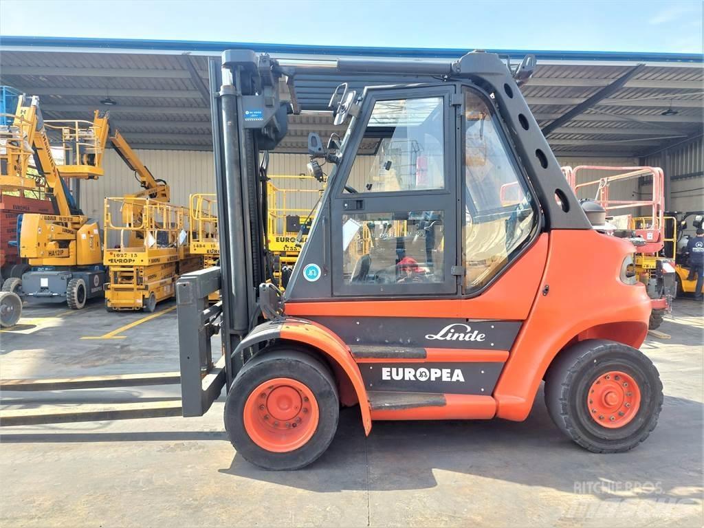 Linde H80D 03 Tehnika ar dīzeļa dzinēju