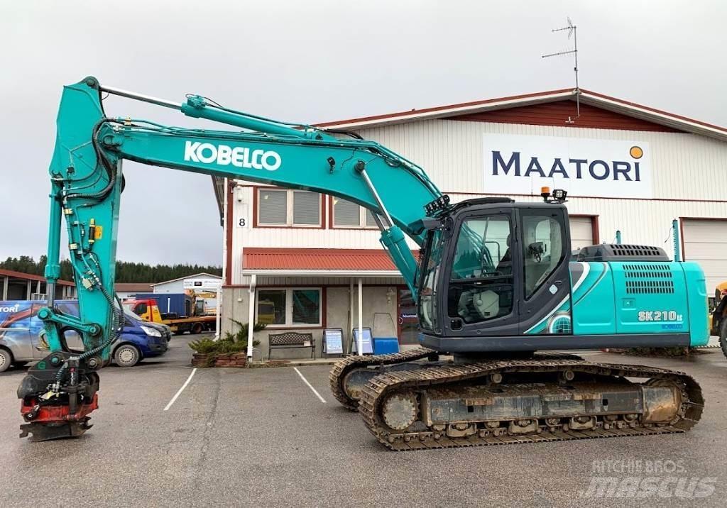 Kobelco SK210LC-10 Kāpurķēžu ekskavatori