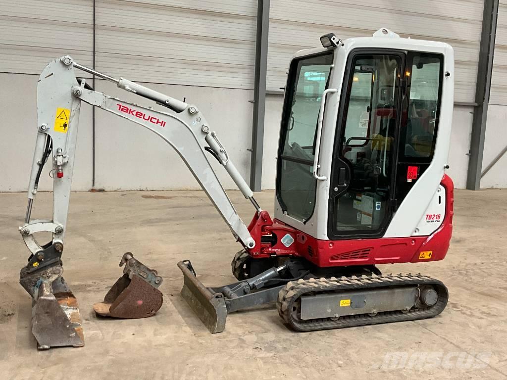 Takeuchi TB 216 Mini ekskavatori < 7 t