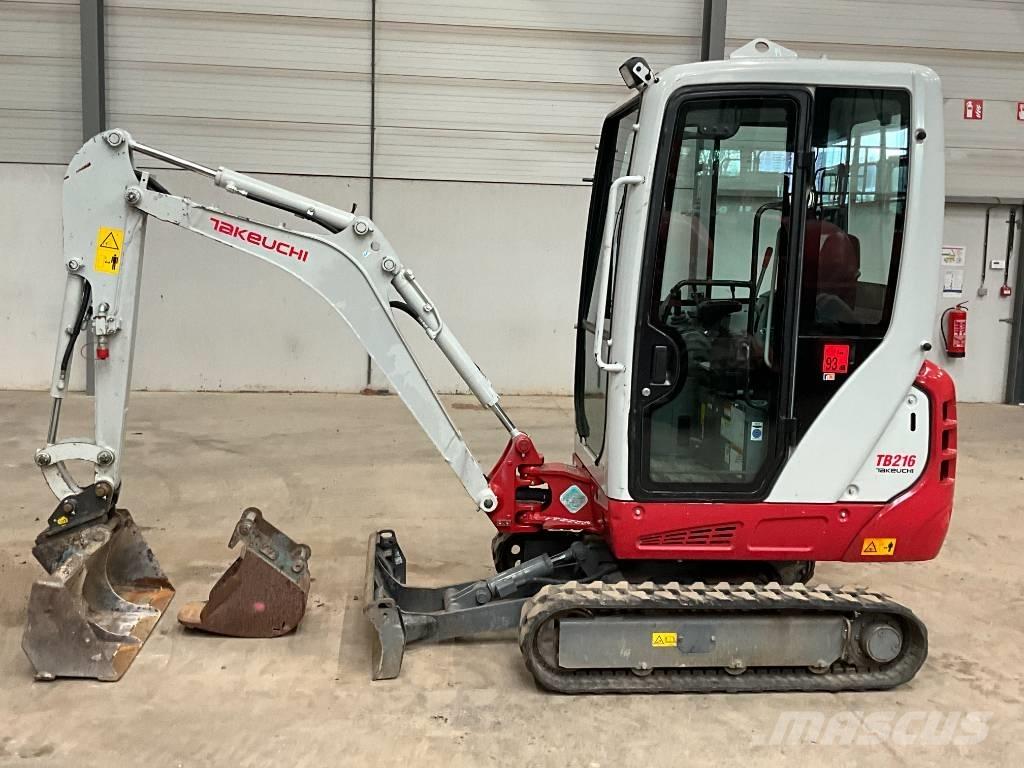 Takeuchi TB 216 Mini ekskavatori < 7 t