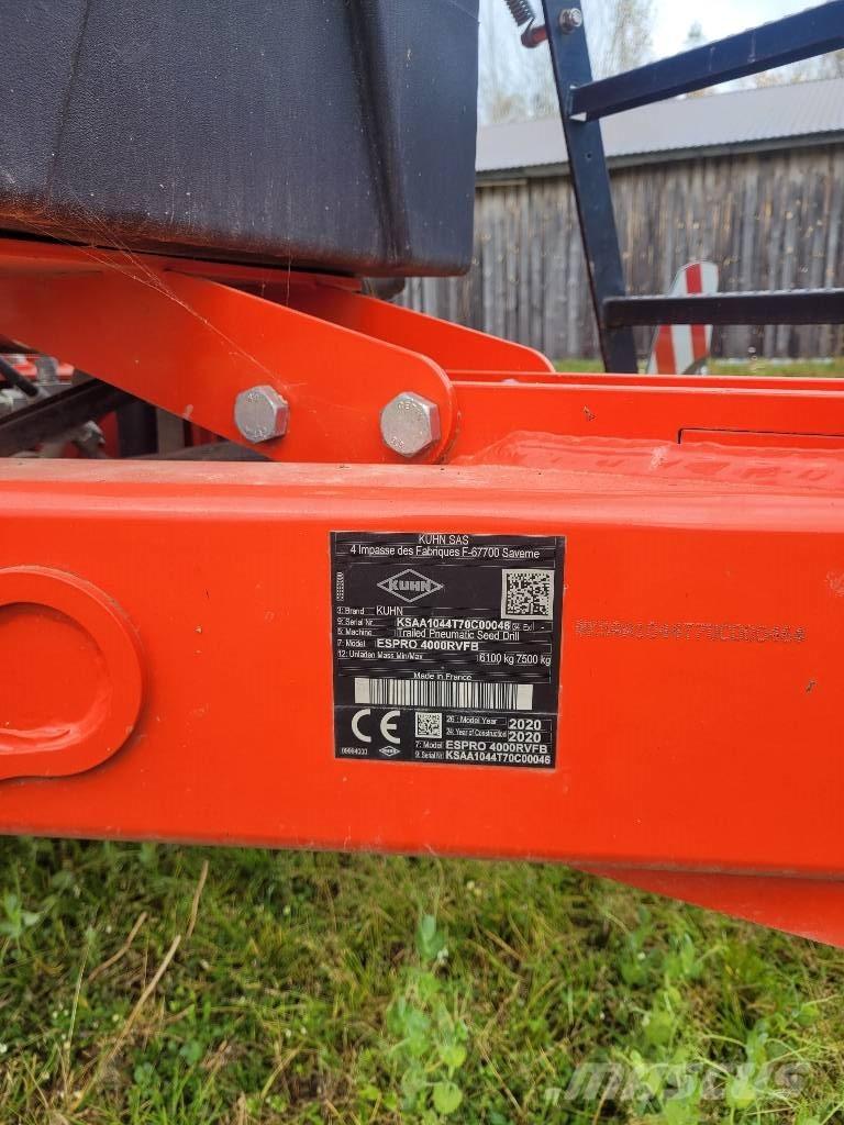 Kuhn Espro 4000R Kombinētās sējmašīnas