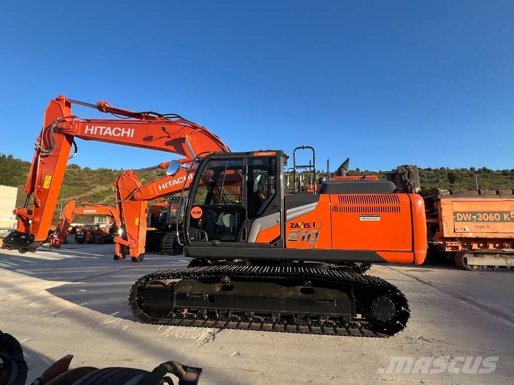 Hitachi ZX 210 LC-7 Kāpurķēžu ekskavatori