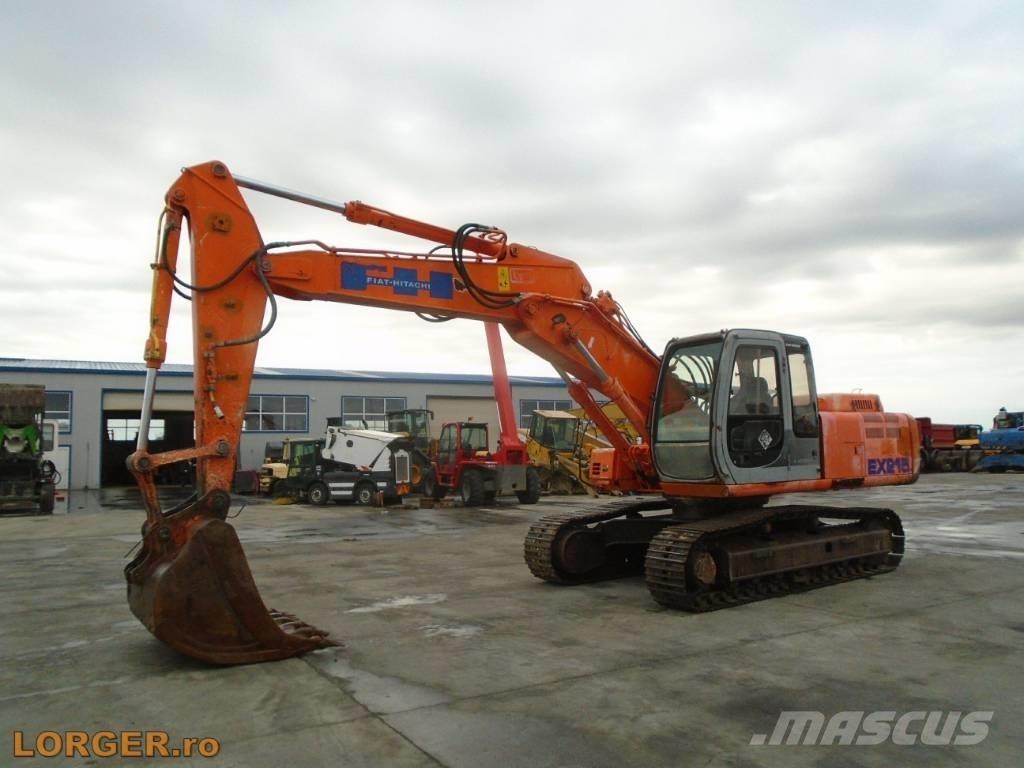 Fiat-Hitachi EX 215 Kāpurķēžu ekskavatori