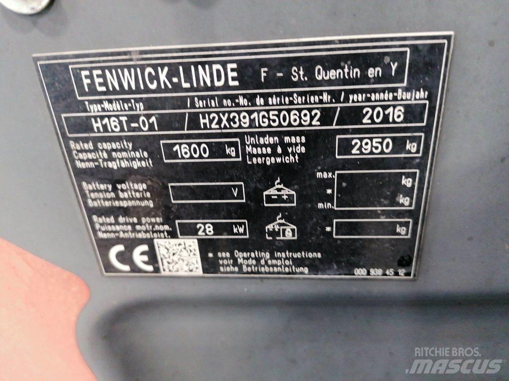 Linde H16T-01 LPG tehnika