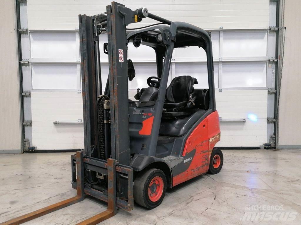 Linde H16T-01 LPG tehnika