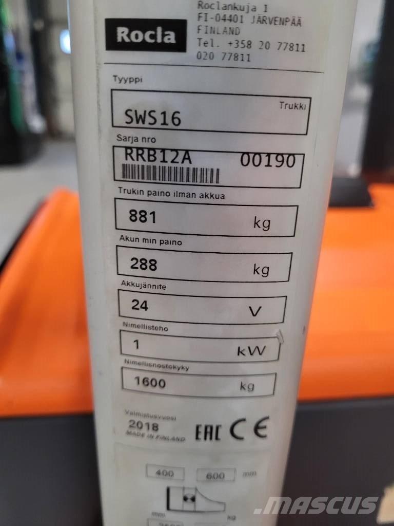 Rocla SWS 16 Krautnētāji