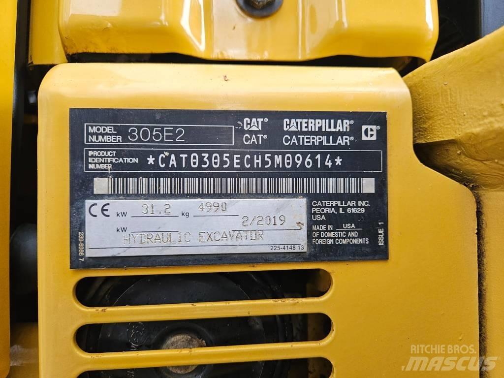 CAT 305 E2 Mini ekskavatori < 7 t