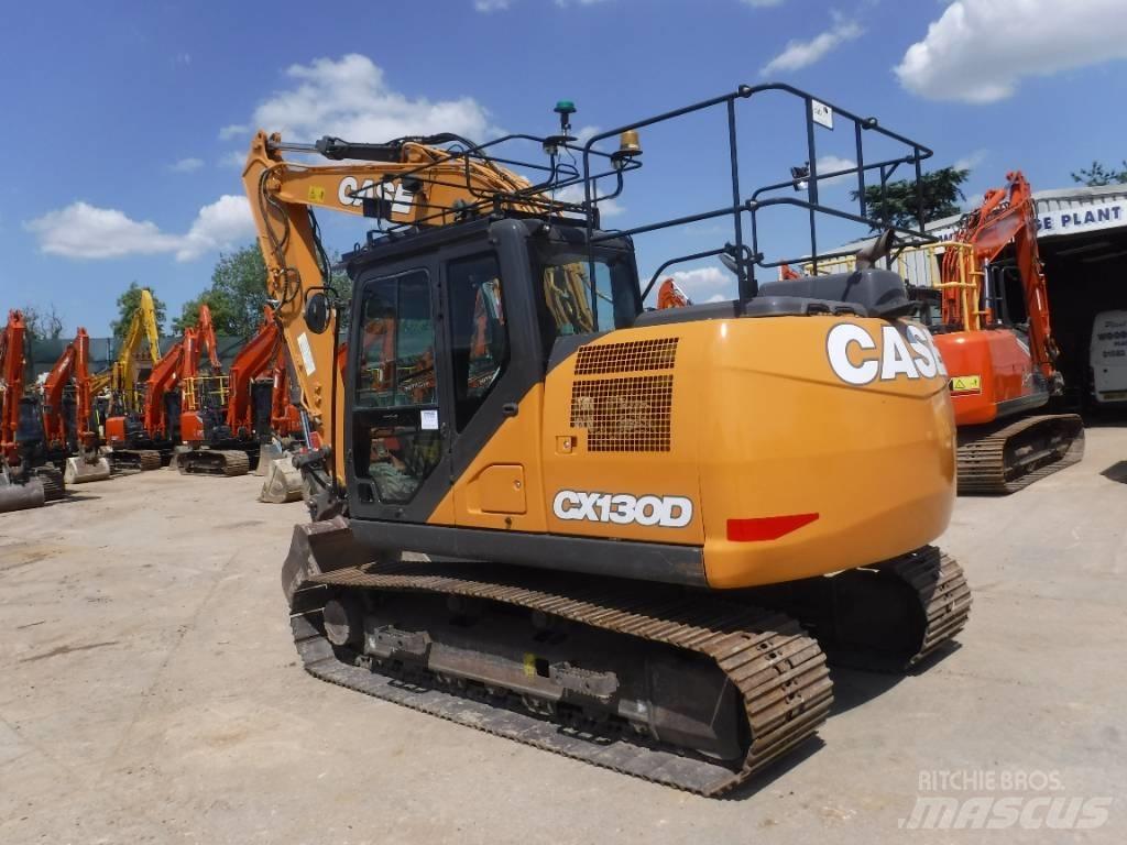 CASE CX 130 D Kāpurķēžu ekskavatori