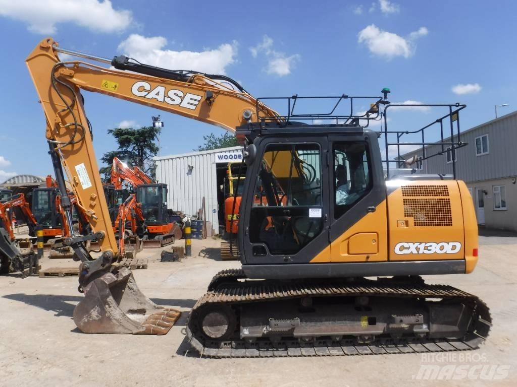 CASE CX 130 D Kāpurķēžu ekskavatori