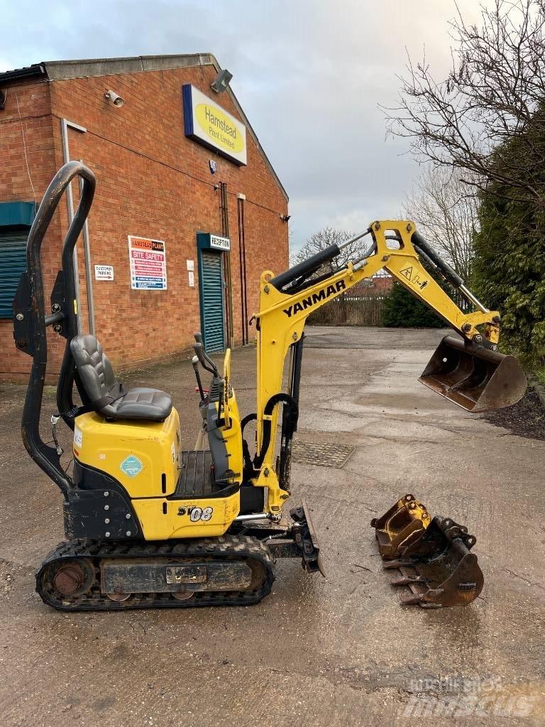 Yanmar SV 08 Mini ekskavatori < 7 t