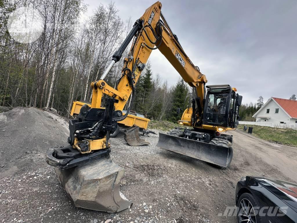 JCB JS 145 W Ekskavatori uz riteņiem