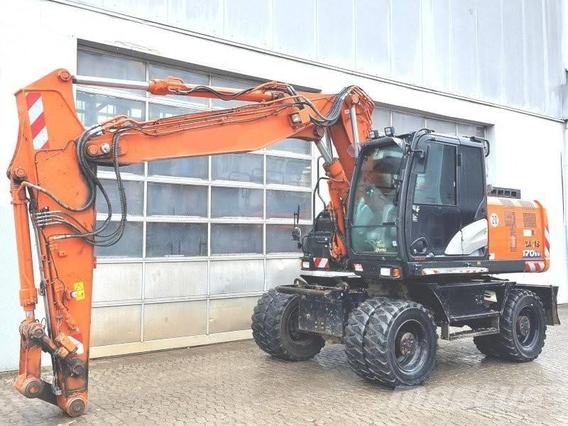 Hitachi ZX 170 W-6 Ekskavatori uz riteņiem